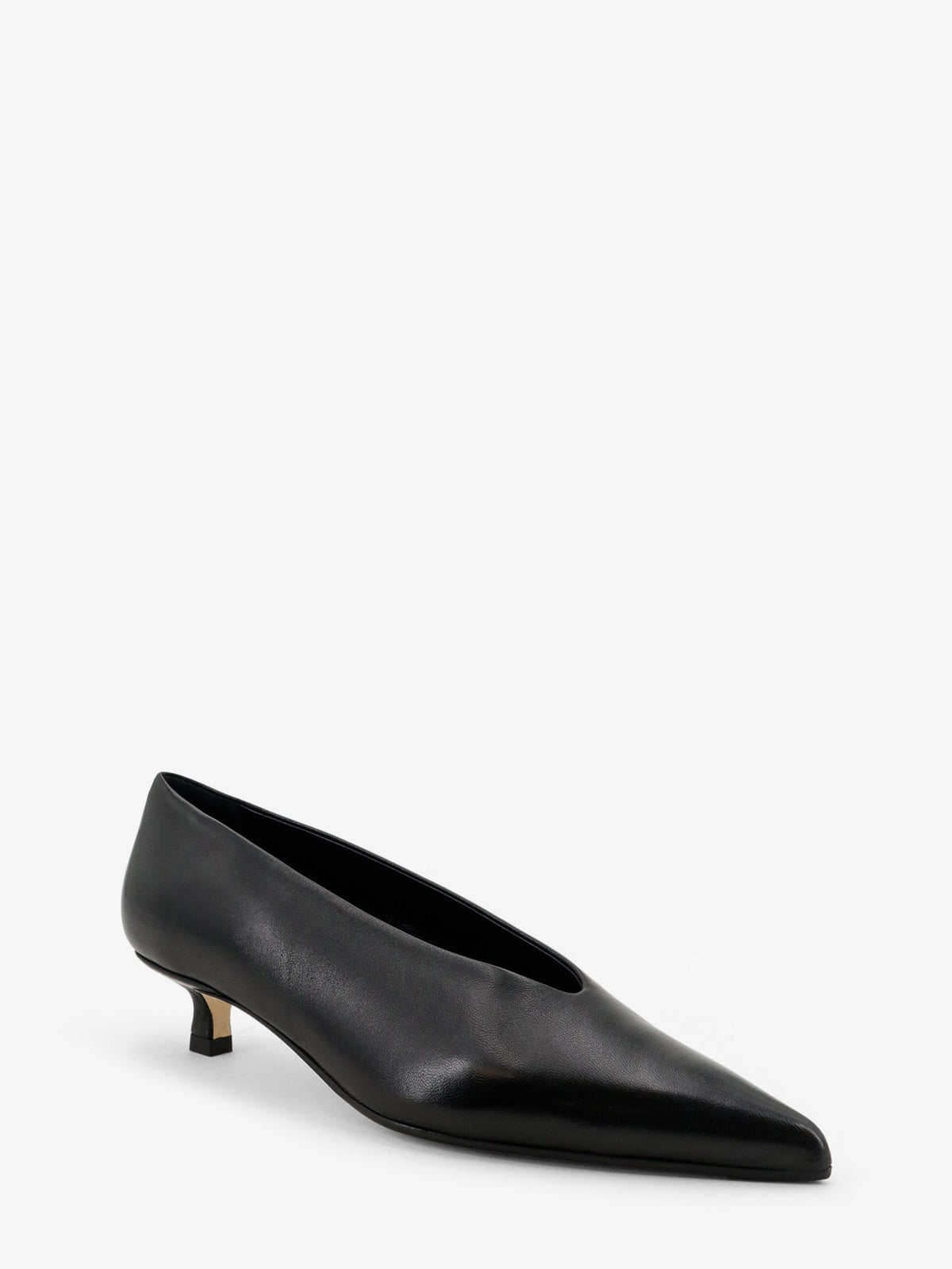 Aeyde Women's Clara Leather Décolleté Black