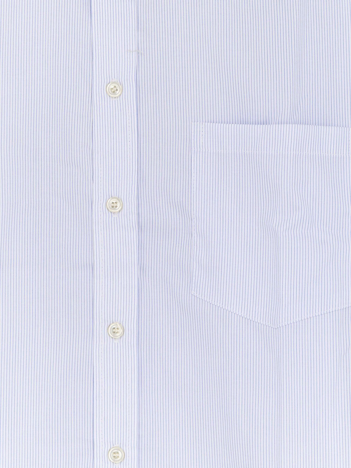 Walk In Paris Men's Classic Cotton Shirt White