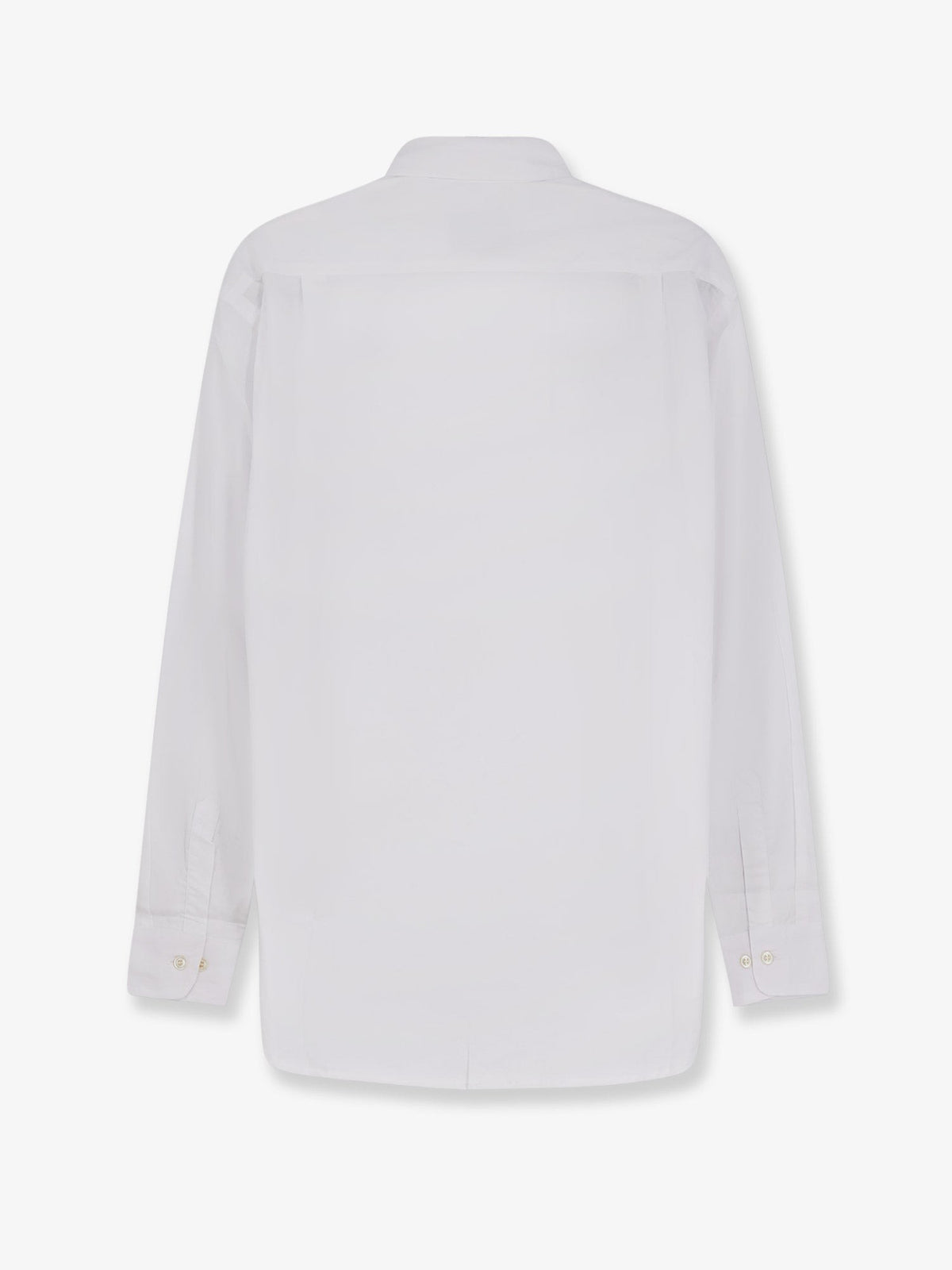 Walk In Paris Men's Classic Cotton Shirt White