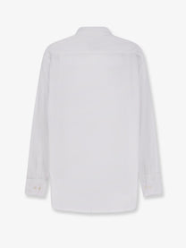 Walk In Paris Men's Classic Cotton Shirt White
