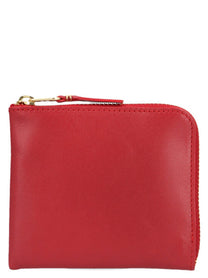 Comme Des Garcons Wallet Classic Leather Line Wallet Red