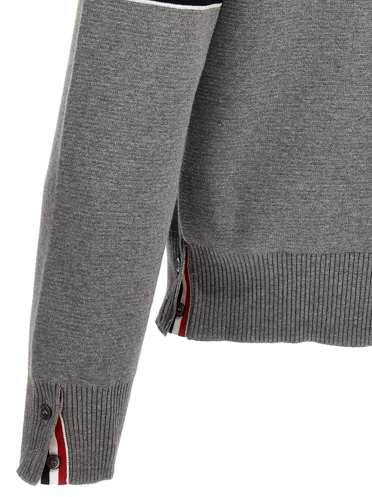 Thom Browne Classic Sweater Grey