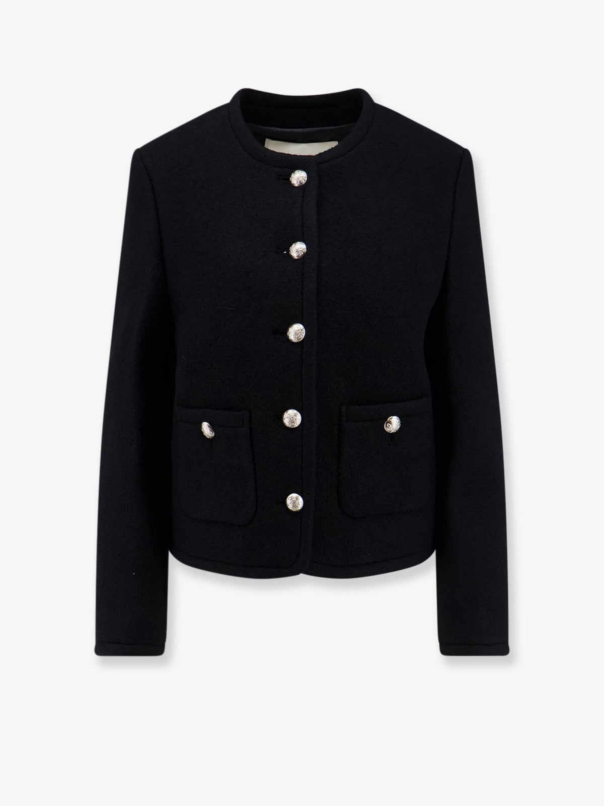 DUNST Women's Classic Tweed Blazer Black