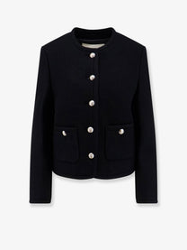 DUNST Women's Classic Tweed Blazer Black