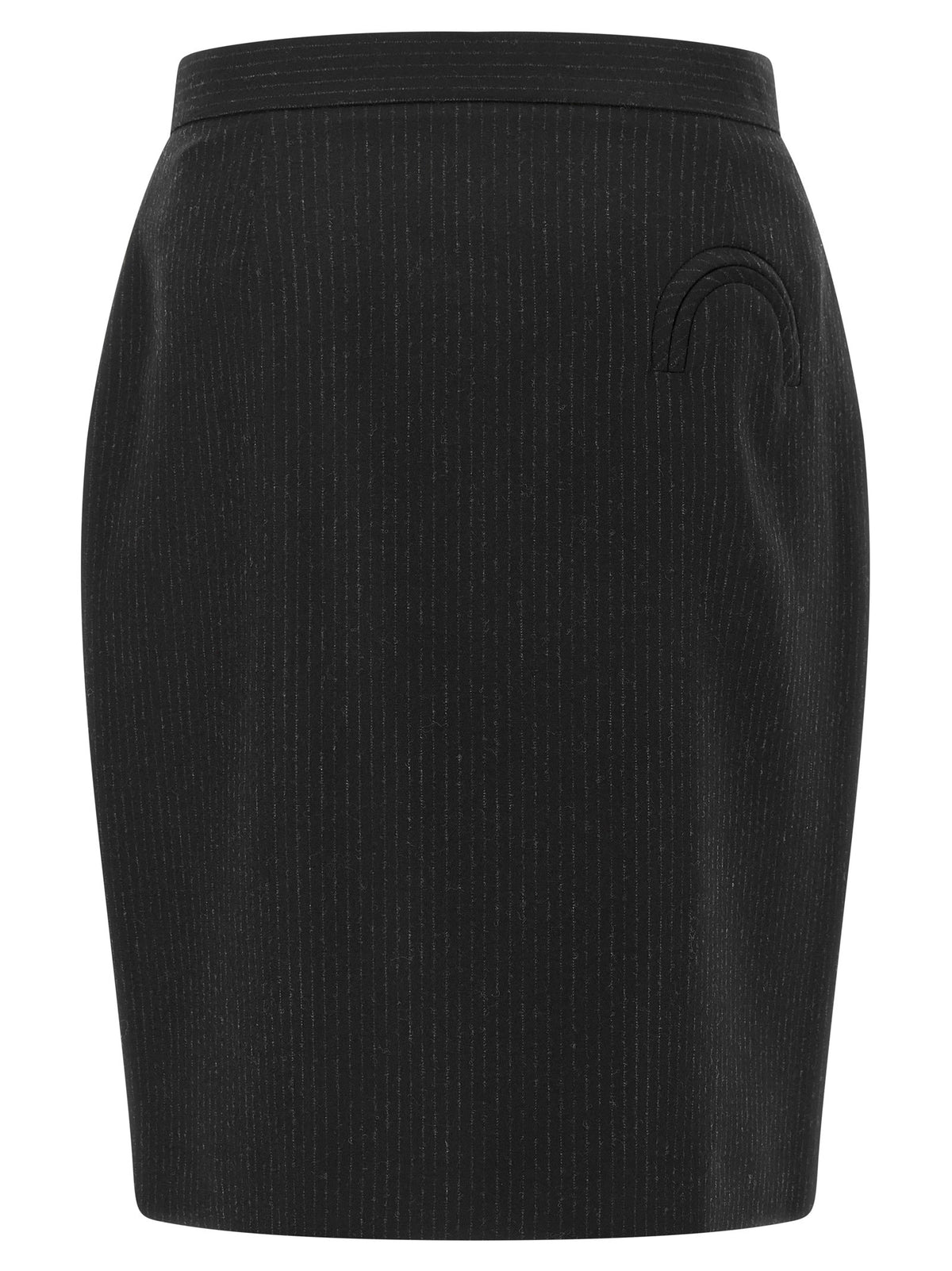Blazé Milano Classy Carbon Popeye Skirt Black