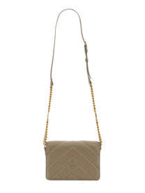Pinko Women's Click Mini Love Bag Beige