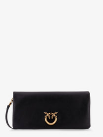 Pinko Women's Medium Love Click Soft Horizontal Clutch Bag Black