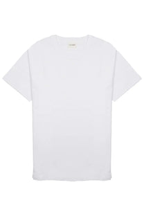 Closed men’s shirt classic in cotone white is a white minimalist cotton t-shirt with a crew neck and short sleeves