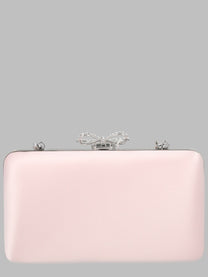self-portrait Women's Clutch in Raso Con Fiocco Blue