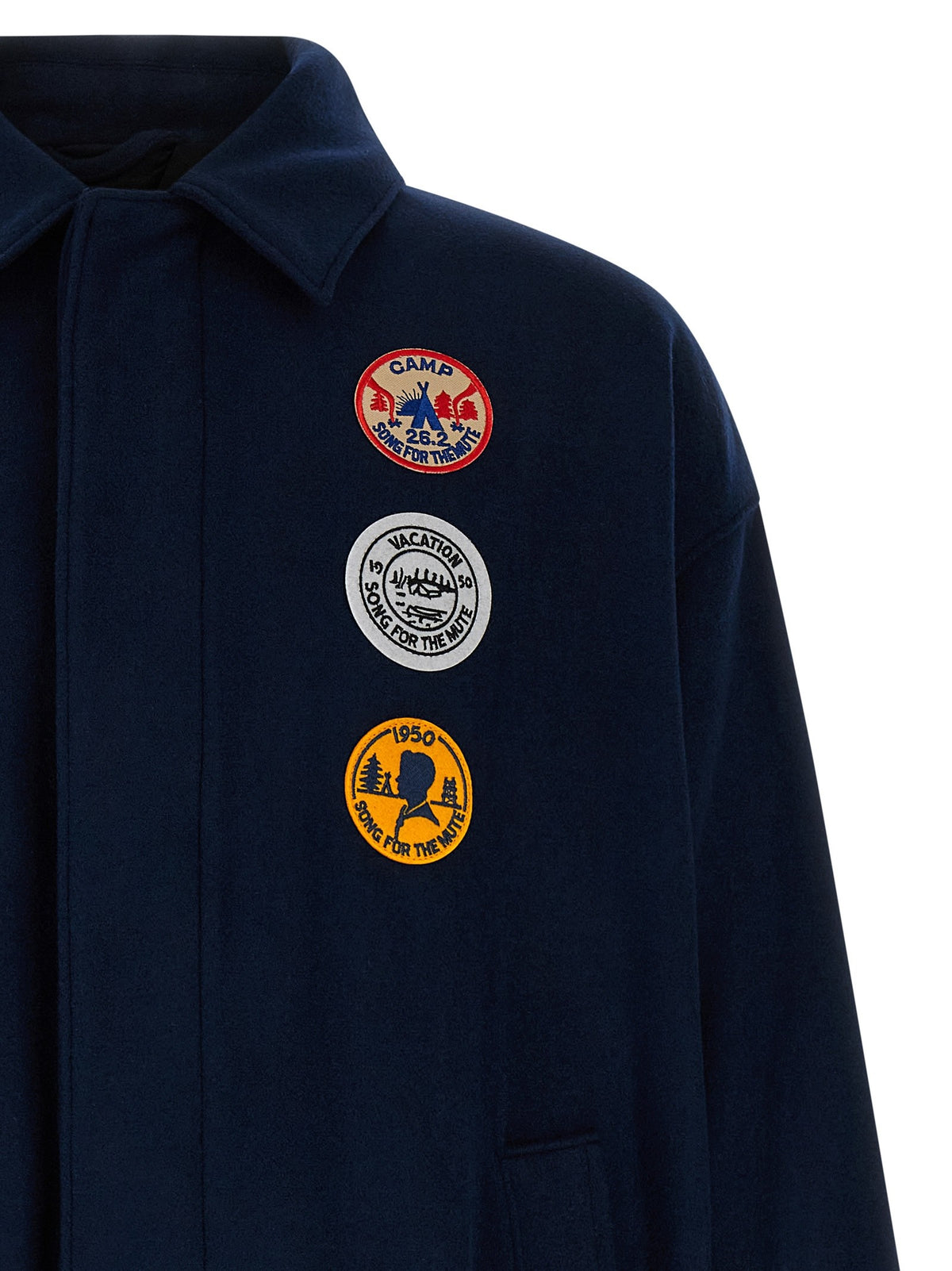 Song For The Mute Coach Coat Blue