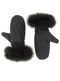 Yves Salomon Army Coat Black