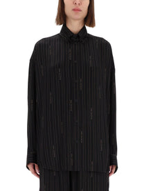 Balenciaga Women's Cocoon Shirt Black