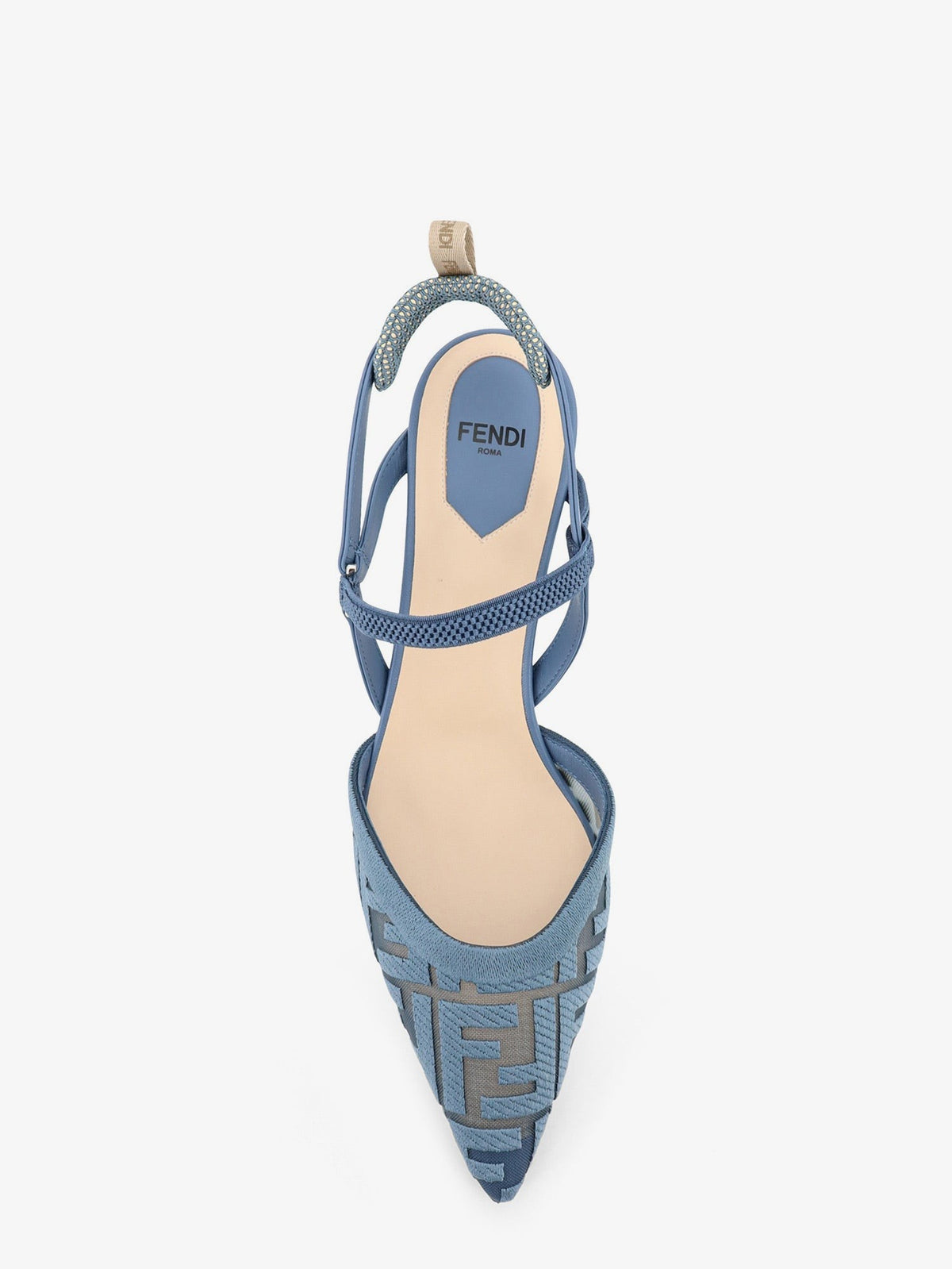 Fendi Women's Colibri Mesh Pump Blue