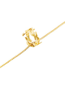 Saint Laurent Women's Collana Cassandre Gold