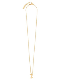 Saint Laurent Women's Collana Cassandre Gold
