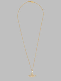 Vivienne Westwood Women's Collana Con Ciondolo Orb Mini Bas Relief Gold