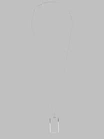 Maison Margiela Women's Collana Four Stitches Silver