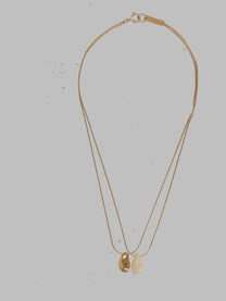 Isabel Marant Women's Collana Imala Con Doppio Pendente Gold