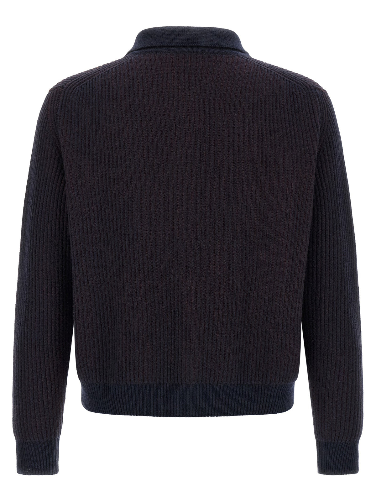 Oliver Lattughi Color Block Cardigan Blue, view 2