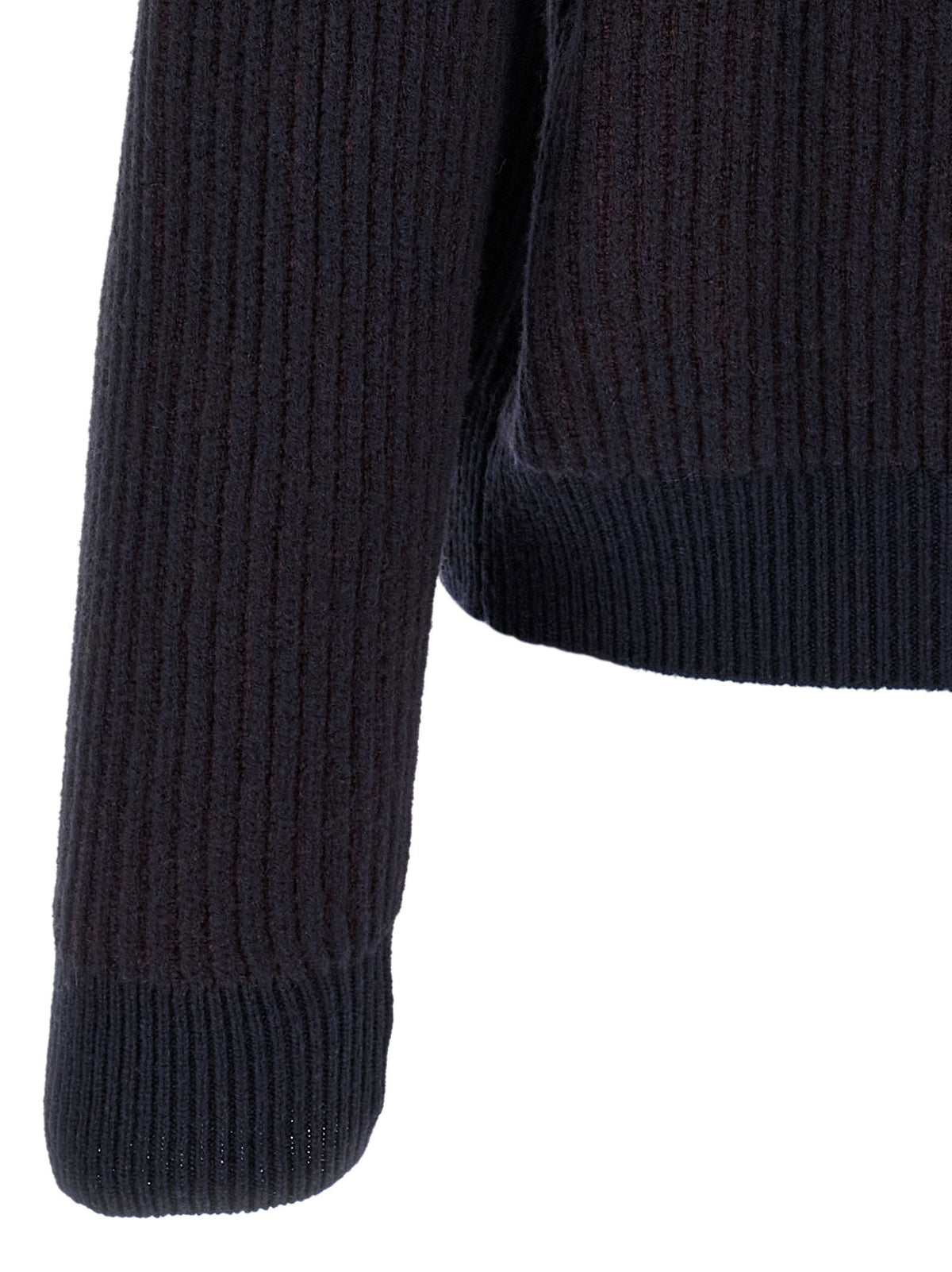 Oliver Lattughi Color Block Cardigan Blue, view 4