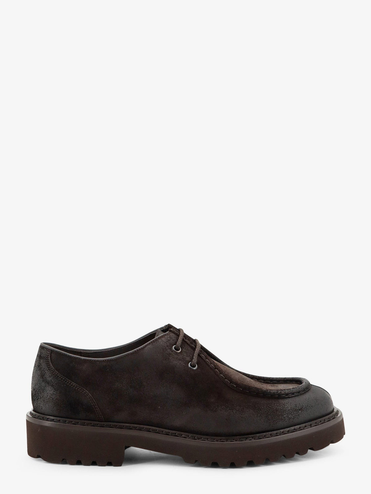 Doucal's Men's Commander Suede Lace Gold