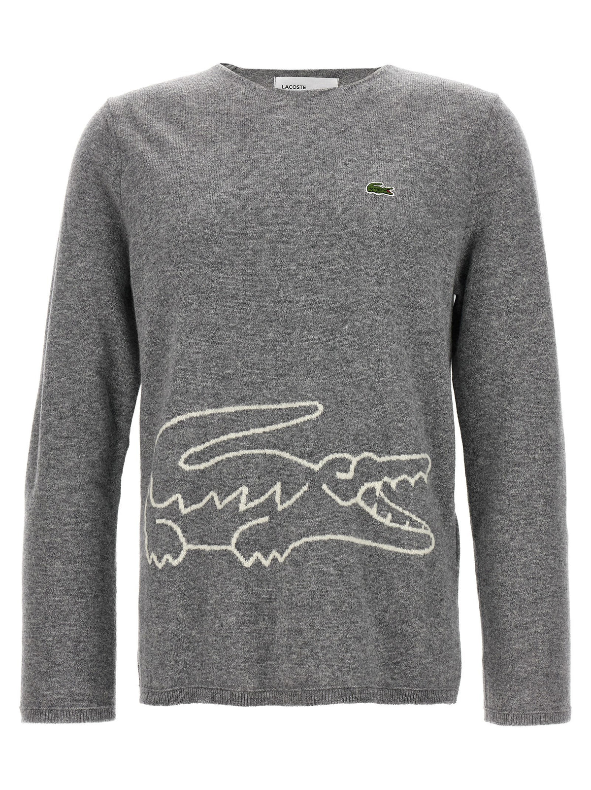 Comme Des Garcons Shirt Comme Des Garcons Shirt Lacoste Sweater Grey
