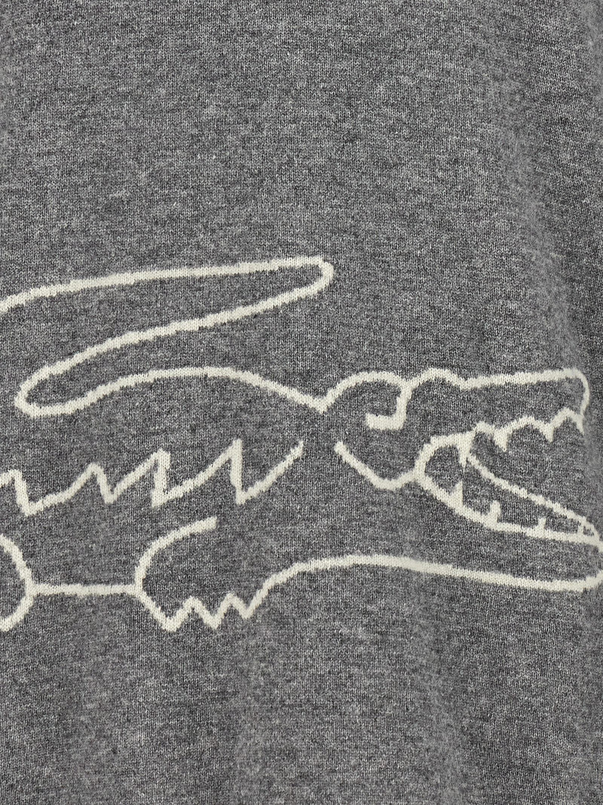Comme Des Garcons Shirt Comme Des Garcons Shirt Lacoste Sweater Grey