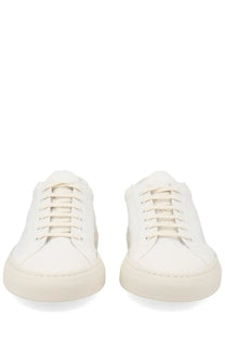 Common Projects men’s sneaker Achilles white low-top leather sneaker with matching laces and minimalist design