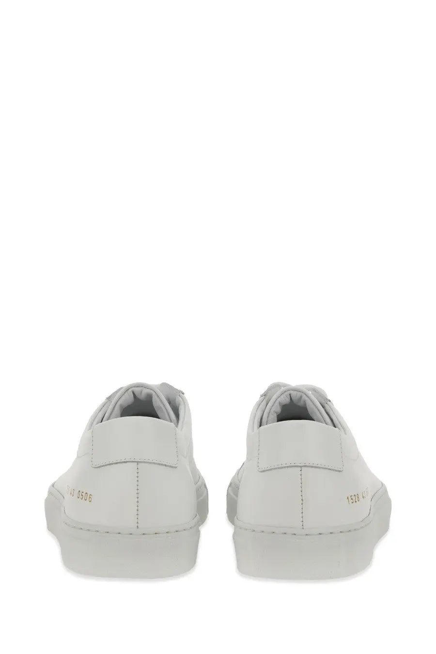 Common projects men’s sneaker low achilles original white leather sneakers with minimalist design and subtle stitching details