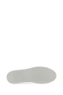 Common projects men’s sneaker low achilles original white with white rubber sole and textured grip patterns