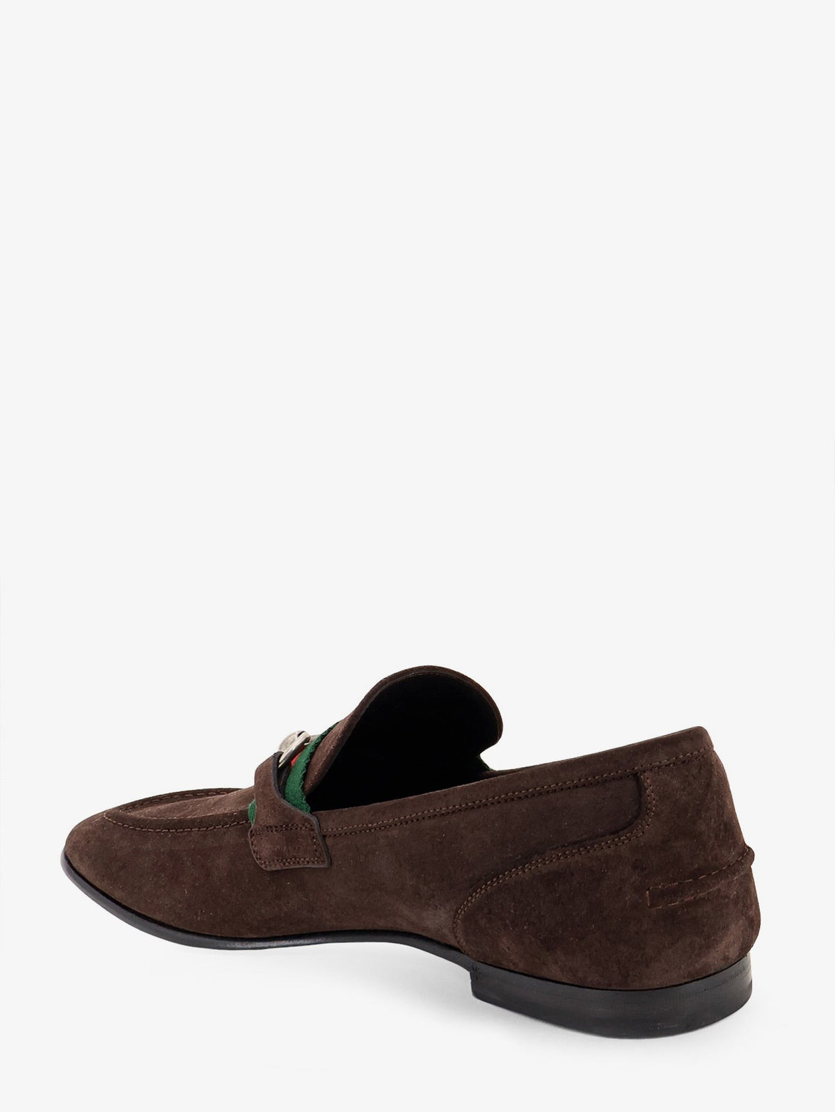 Gucci Men's Como Suede Loafers Gold