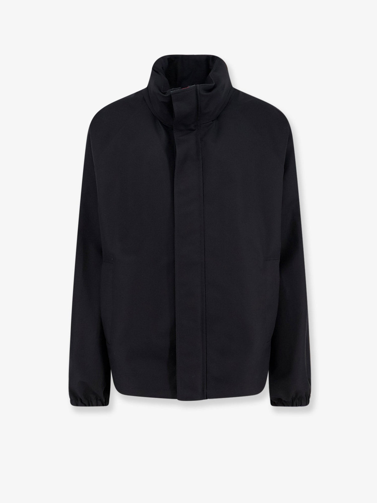 Gucci Men's Compact Cotton Canvas Jacket Black