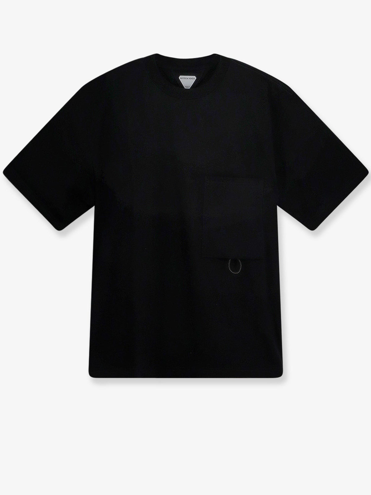 Bottega Veneta Men's Compact Cotton Shirt Black