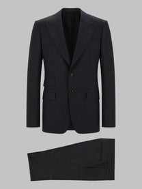 Tom Ford Men's Completo Shelton in Grisaglia Blue