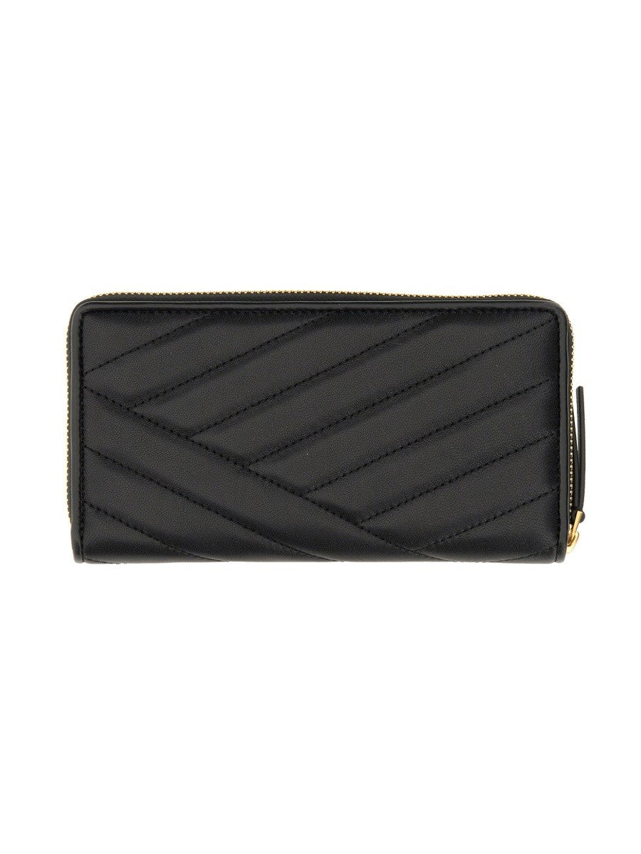 Tory Burch Women's Continental Wallet Kira Black