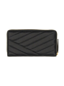 Tory Burch Women's Continental Wallet Kira Black