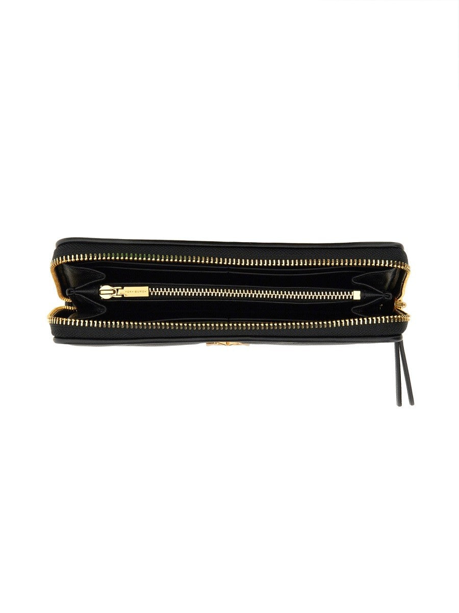 Tory Burch Women's Continental Wallet Kira Black