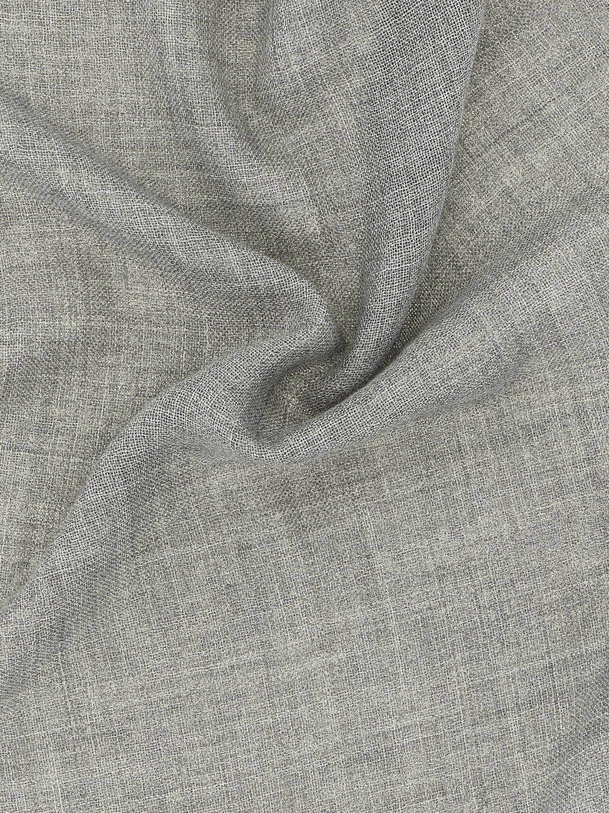 Brunello Cucinelli Contrast Border Scarf Grey