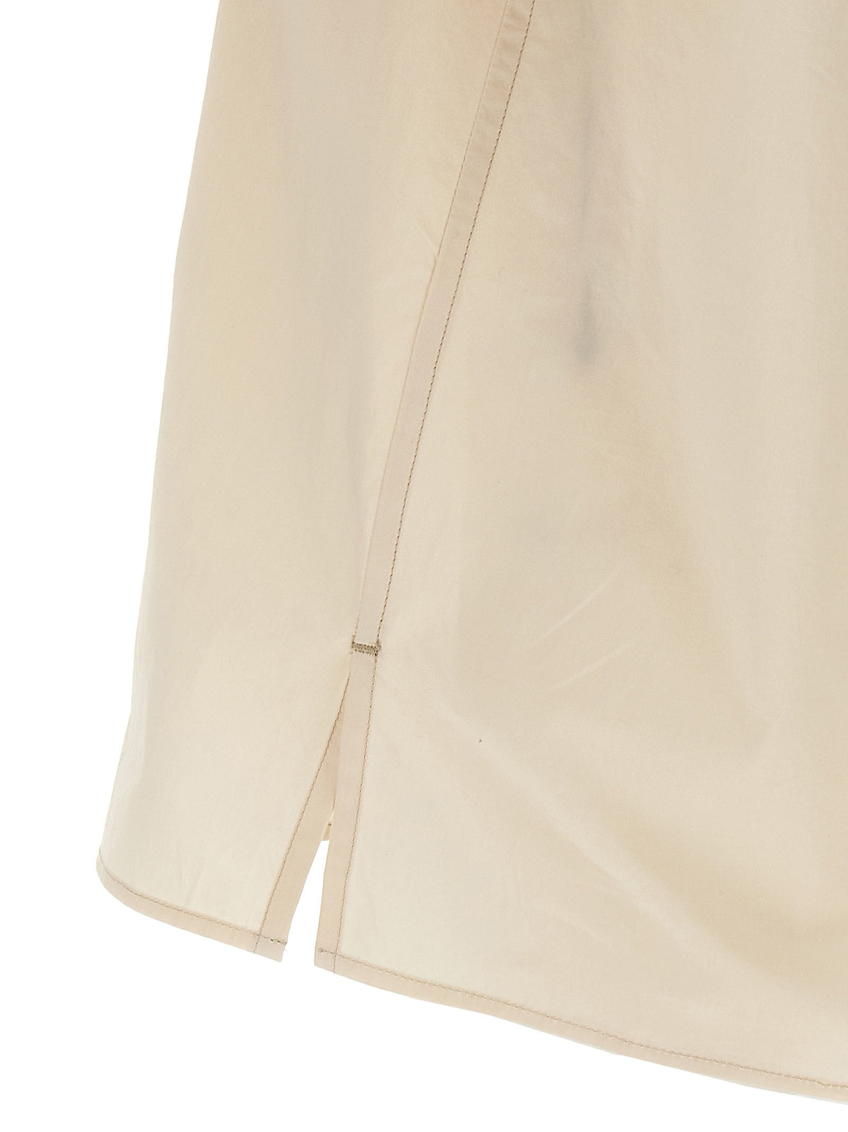 Lemaire Convertible Shirt Beige