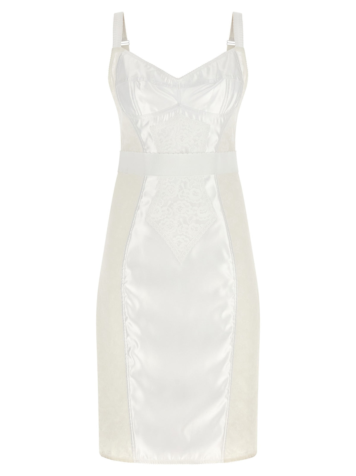 Dolce &amp; Gabbana Corsetry Dress White