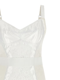 Dolce &amp; Gabbana Corsetry Dress White, view 3