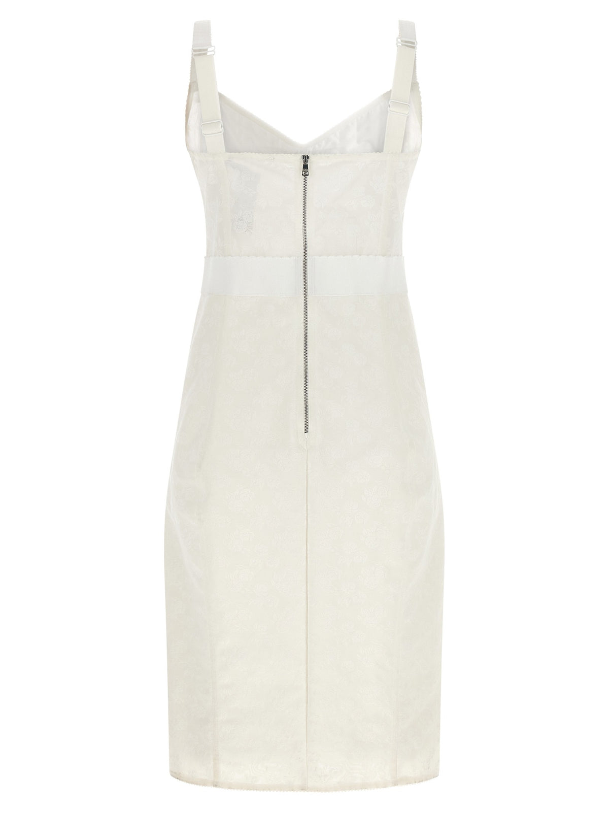 Dolce &amp; Gabbana Corsetry Dress White, view 2