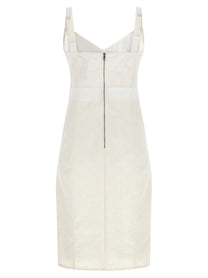 Dolce &amp; Gabbana Corsetry Dress White, view 2