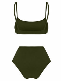 Lido Women's Costume Bikini Undici Green