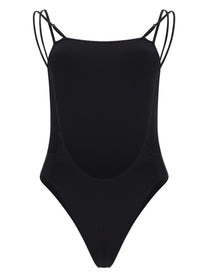 Tom Ford Women's Jersey Swimsuit One-Piece Black, view 3