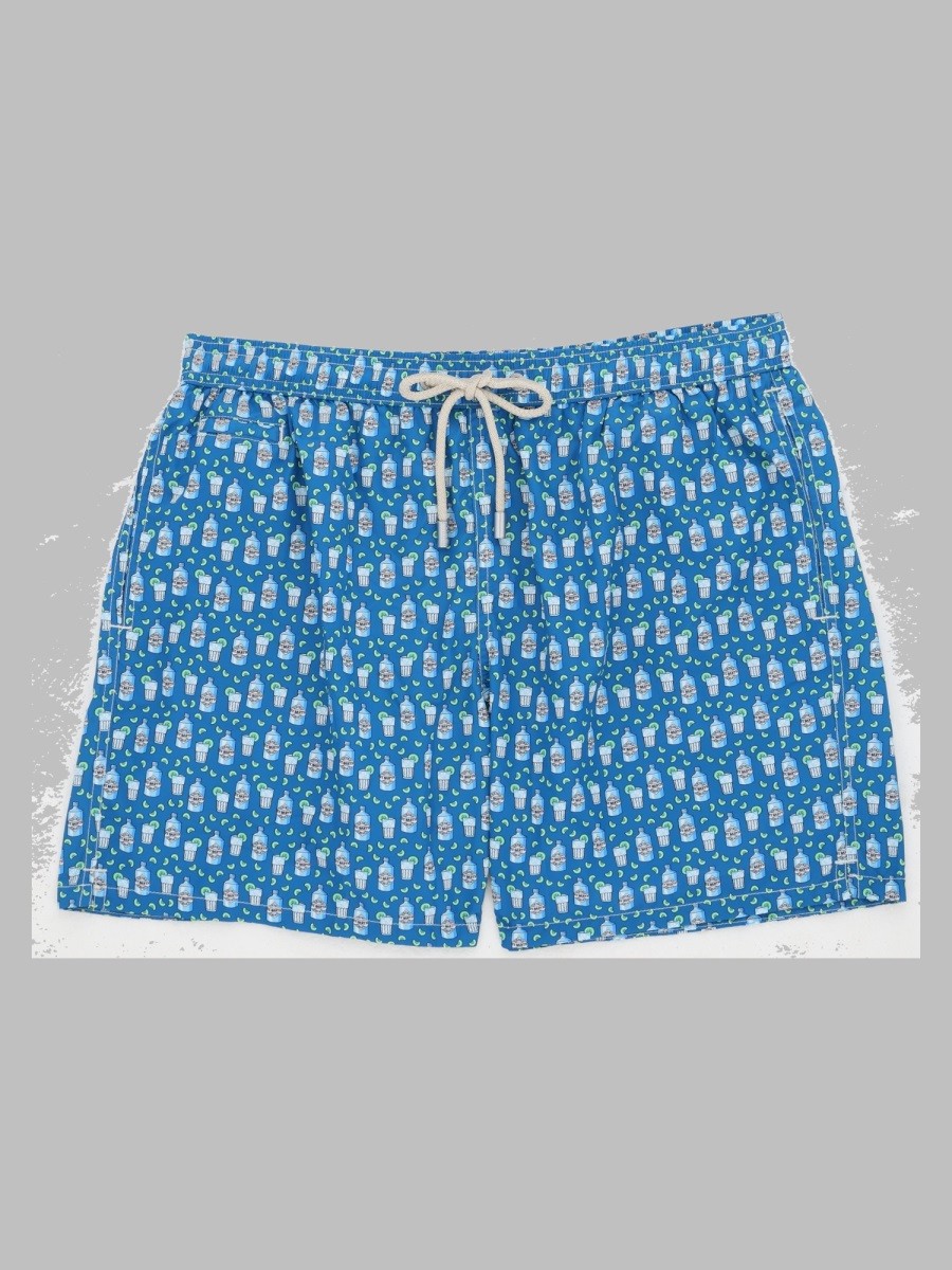Mc2 Saint Barth Men's Costume Da Bagno Lighting Multicolor