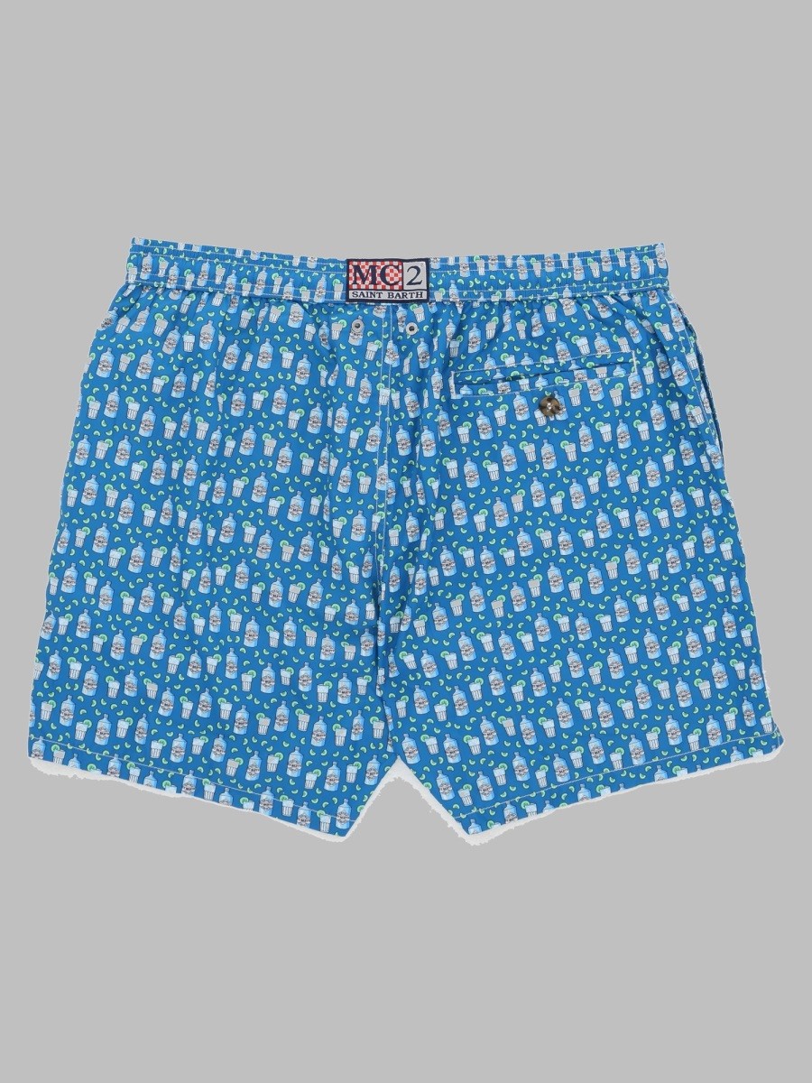 Mc2 Saint Barth Men's Costume Da Bagno Lighting Multicolor