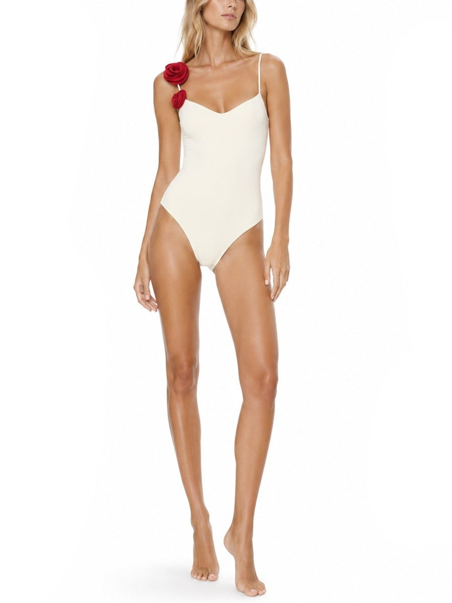 La Reveche Women's Costume Intero Ashar White