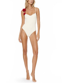 La Reveche Women's Costume Intero Ashar White