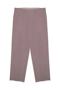A pair of costumein men’s pantalone vincent tailored straight-leg lana trousers in muted purple with front pleats
